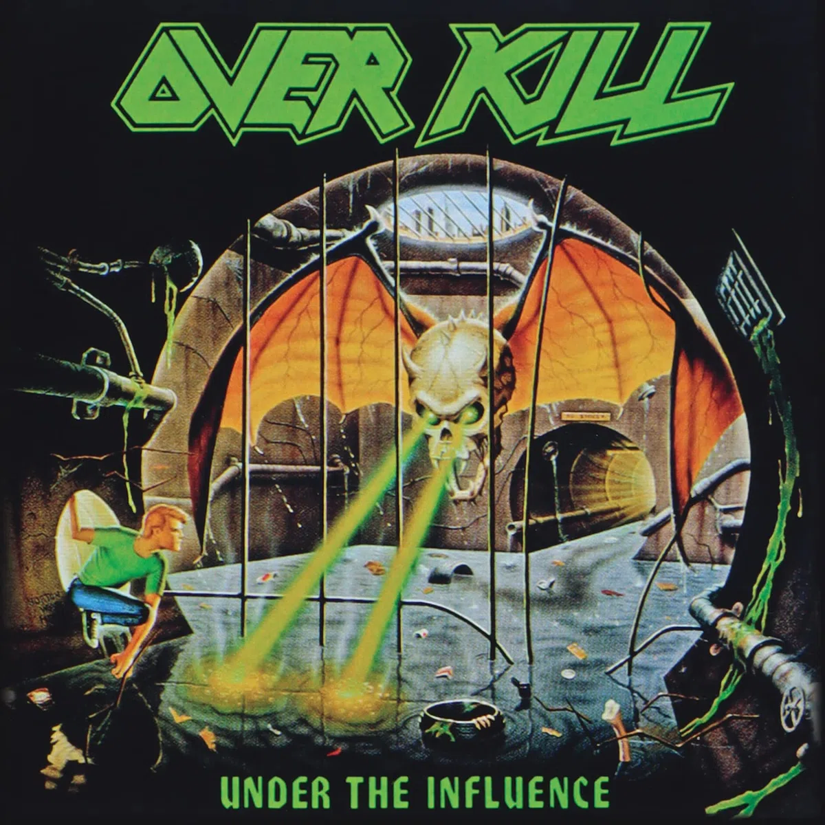 Overkill - Under The Influence (LP Amarillo y Negro) [Vinilo]