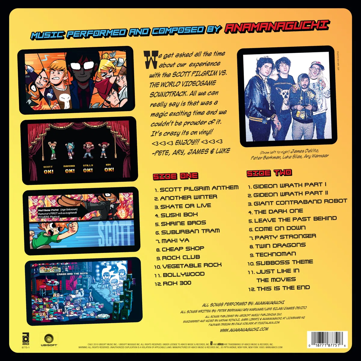 Scott Pilgrim Vs. The World: The Game (Original Videogame