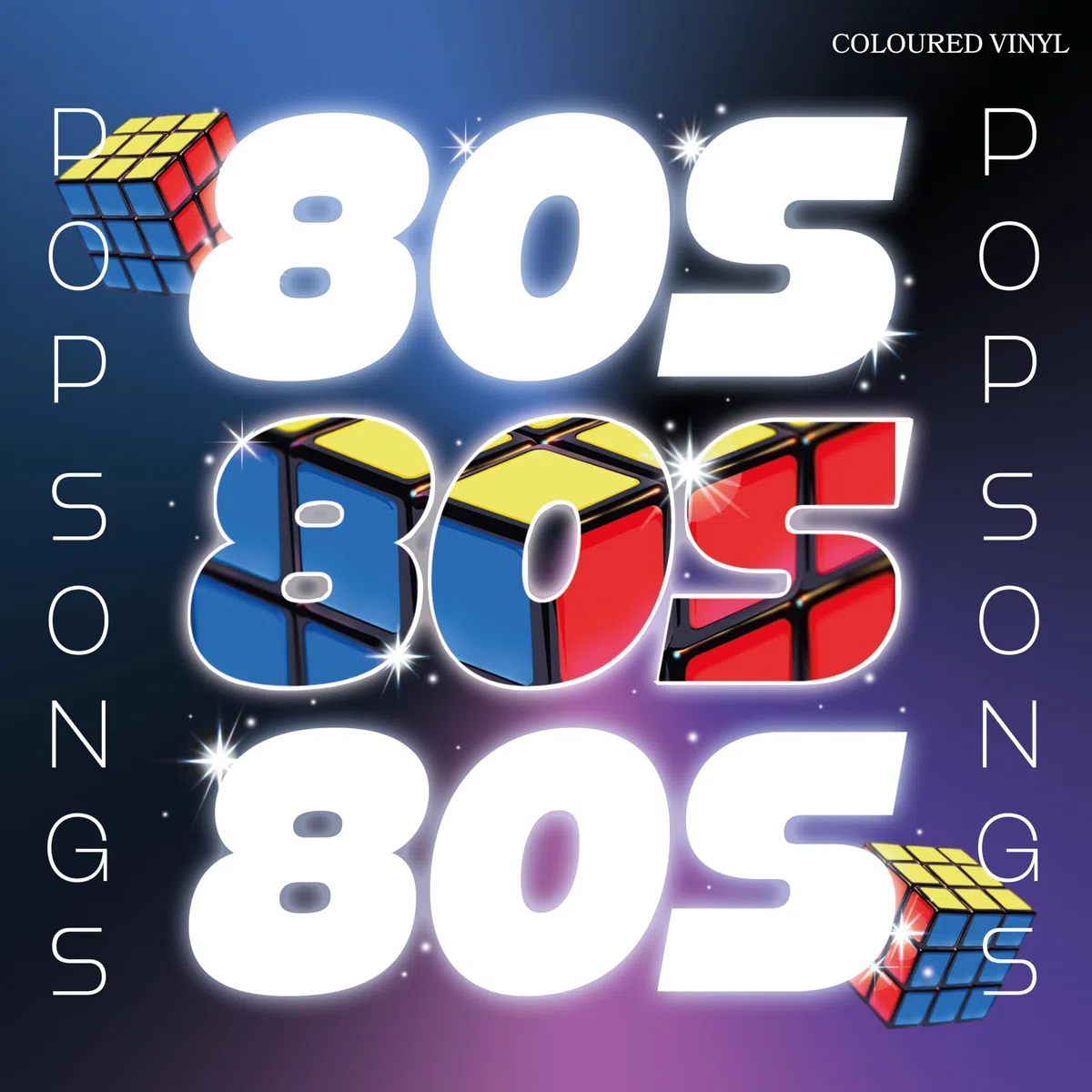 Disco de 80s Pop Songs, Colección de Música de los Años 80, Edición Especial de Color