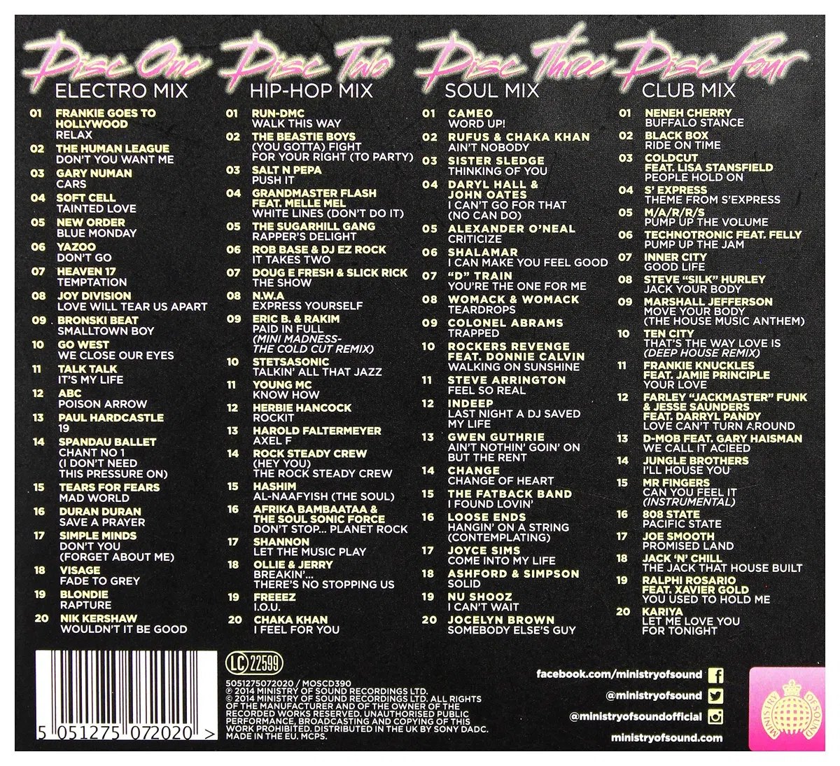 80S Mix - Ministry Of Sound
