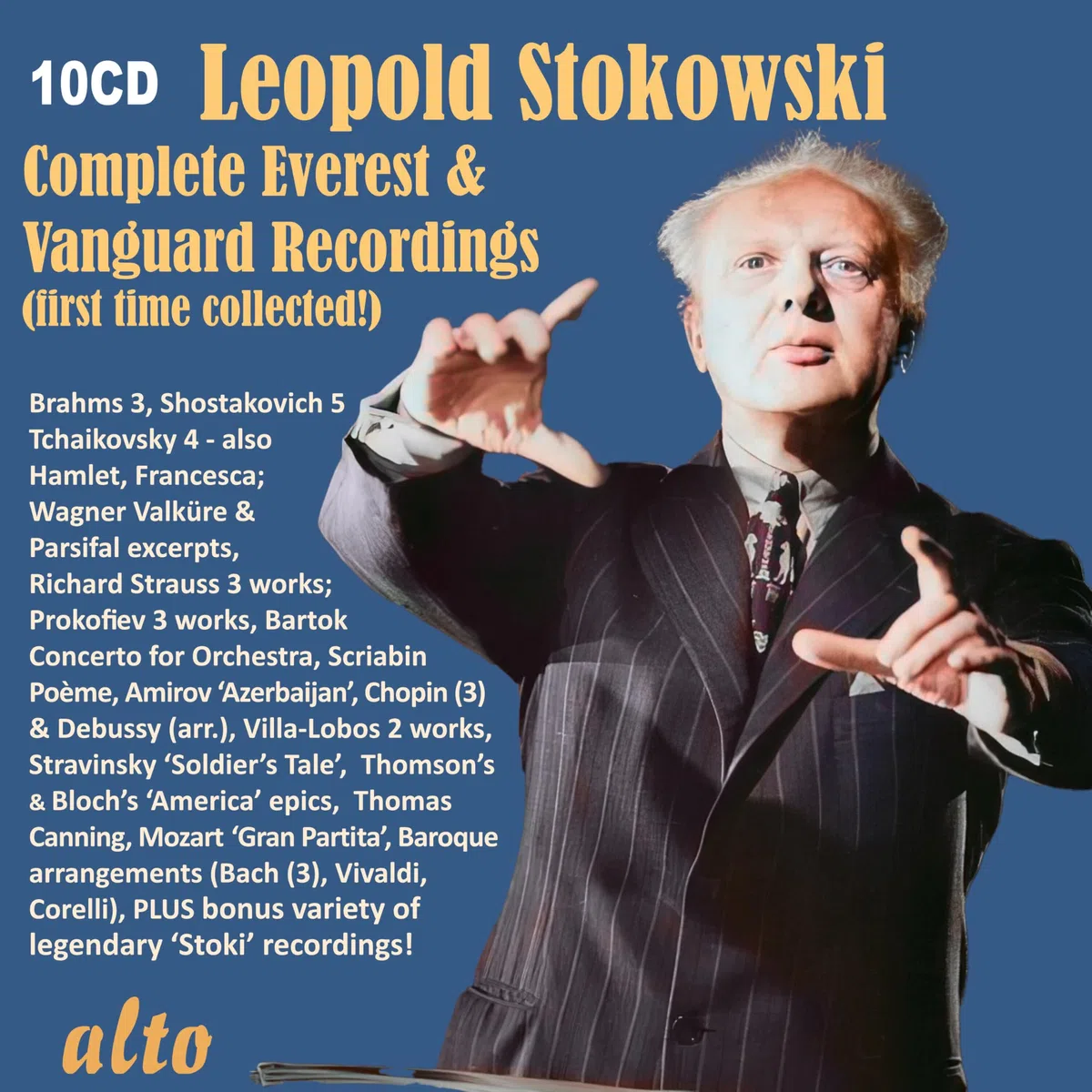 Leopold Stokowski : Intégrale des enregistrements Everest & Vanguard Masters.
