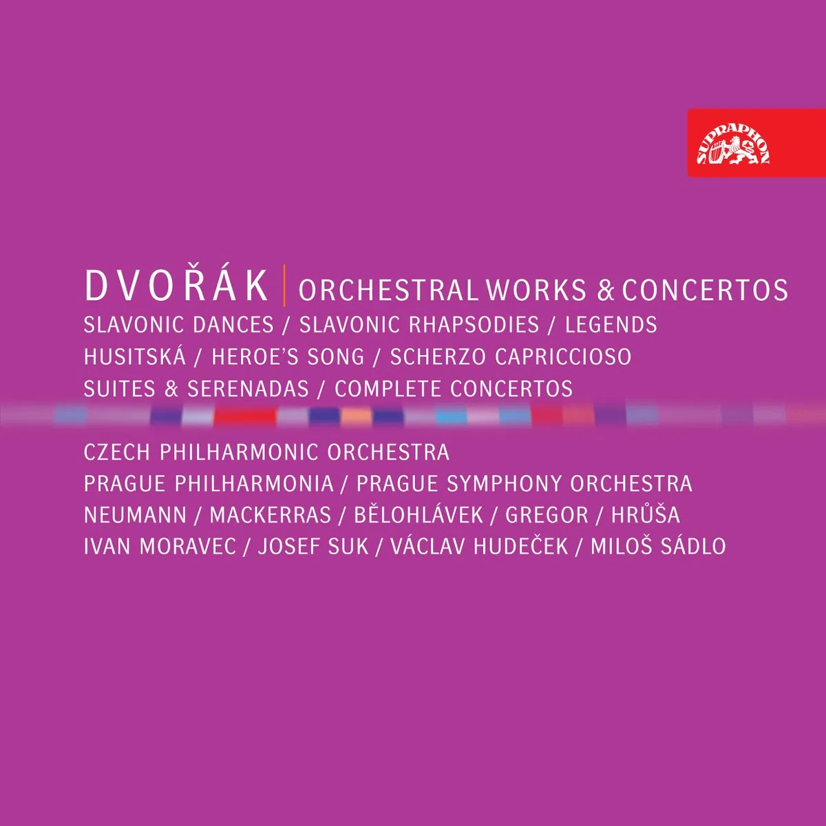 Dvorak: Obras Orquestales Y Conciertos (8 Cds) / Orq. Fil. Checa