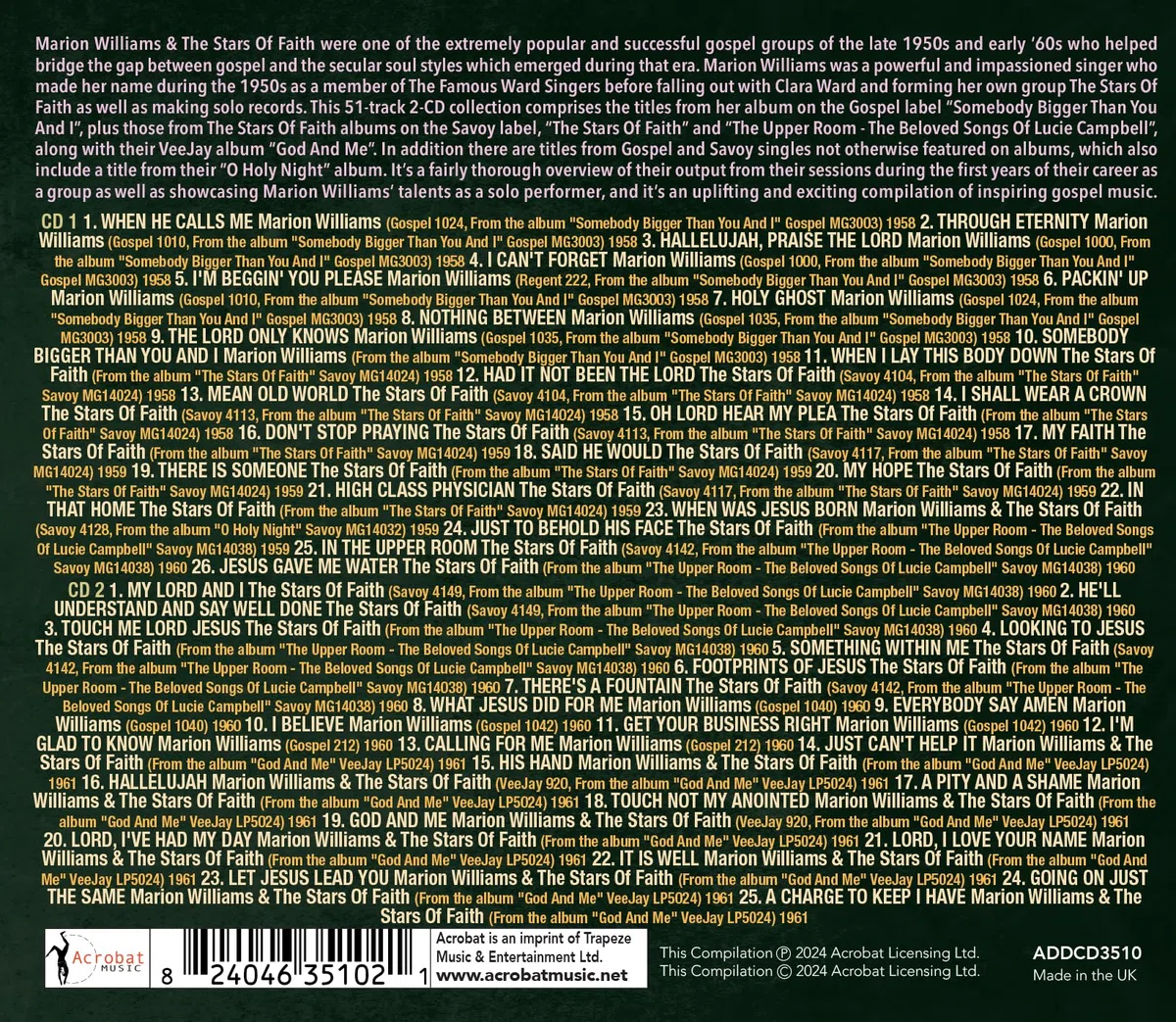 Four Classic Albums And More 1958-62