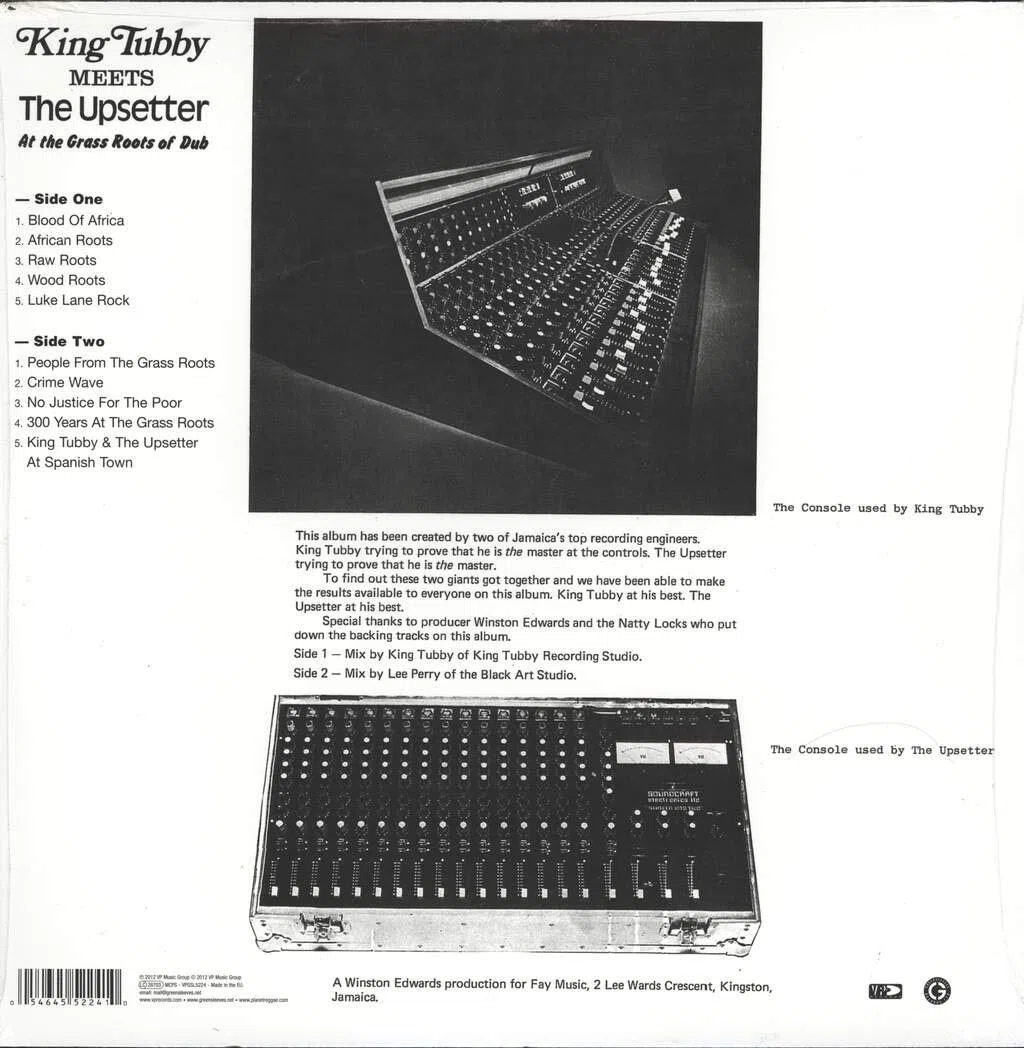 King Tubby Meets The Upsetter At The Grass Roots Of Dub