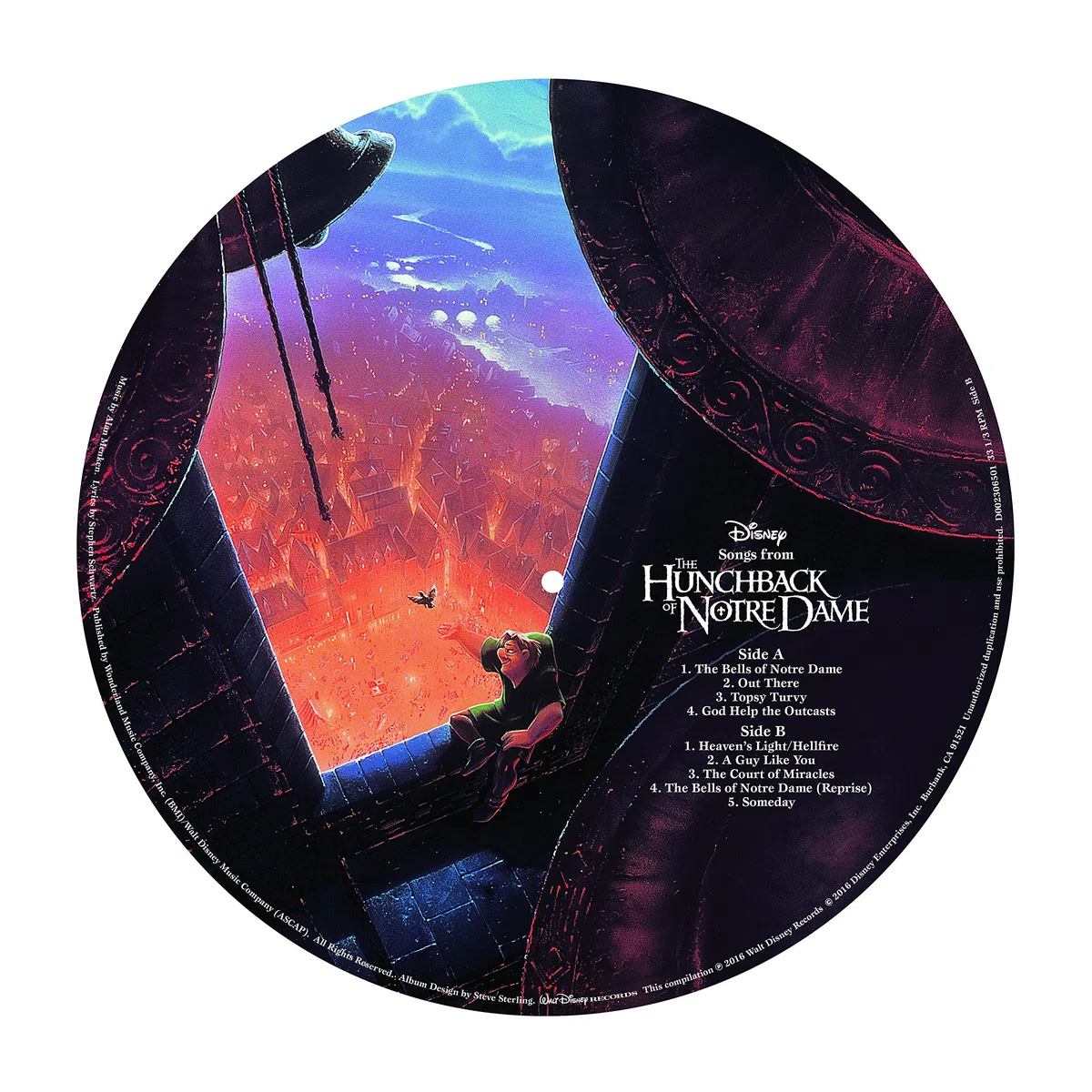 Songs From The Hunchback Of Notre Dame (Picture Disc)