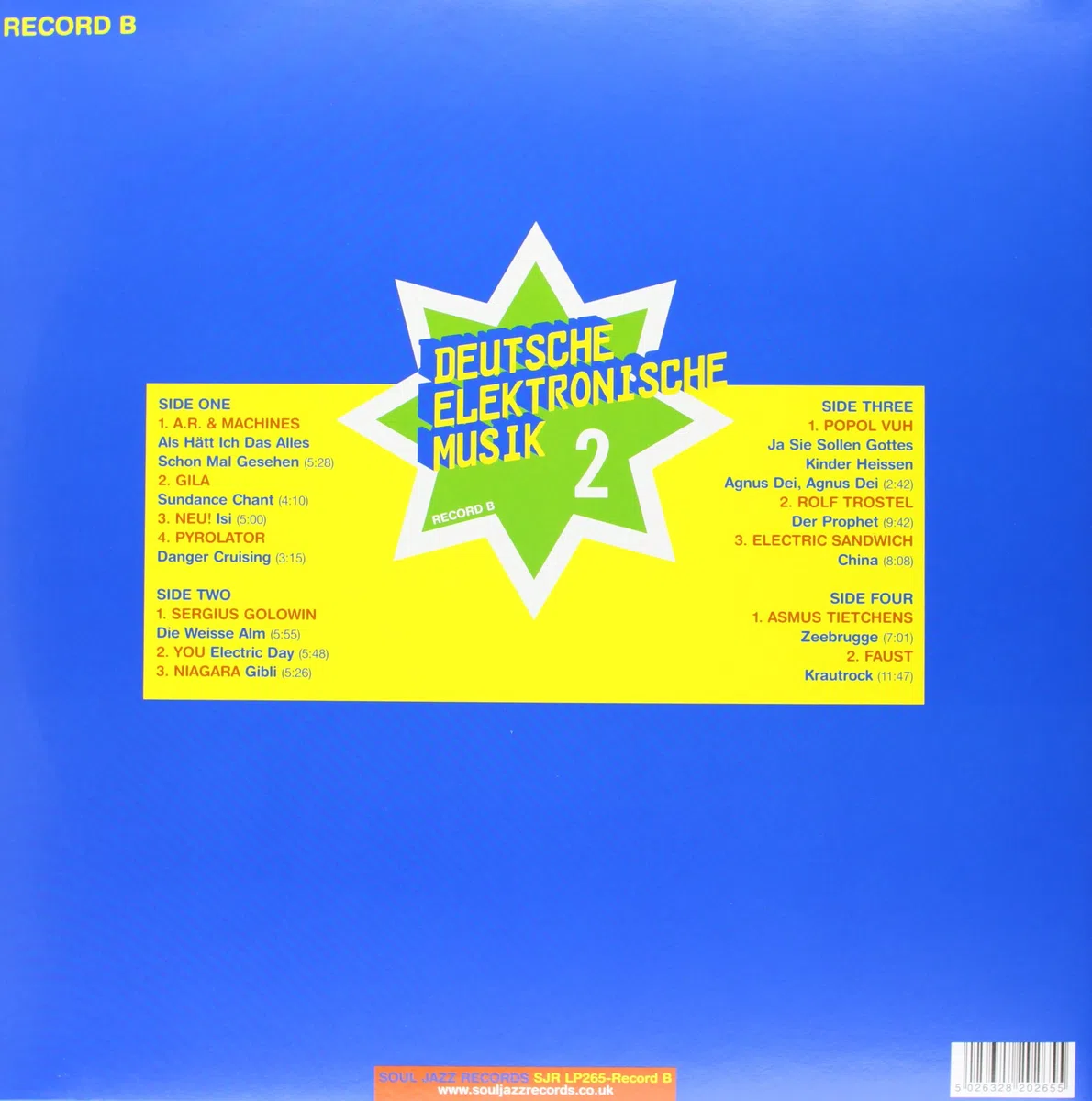 Soul Jazz Records Presents Elektronische Musik 2; Experiment