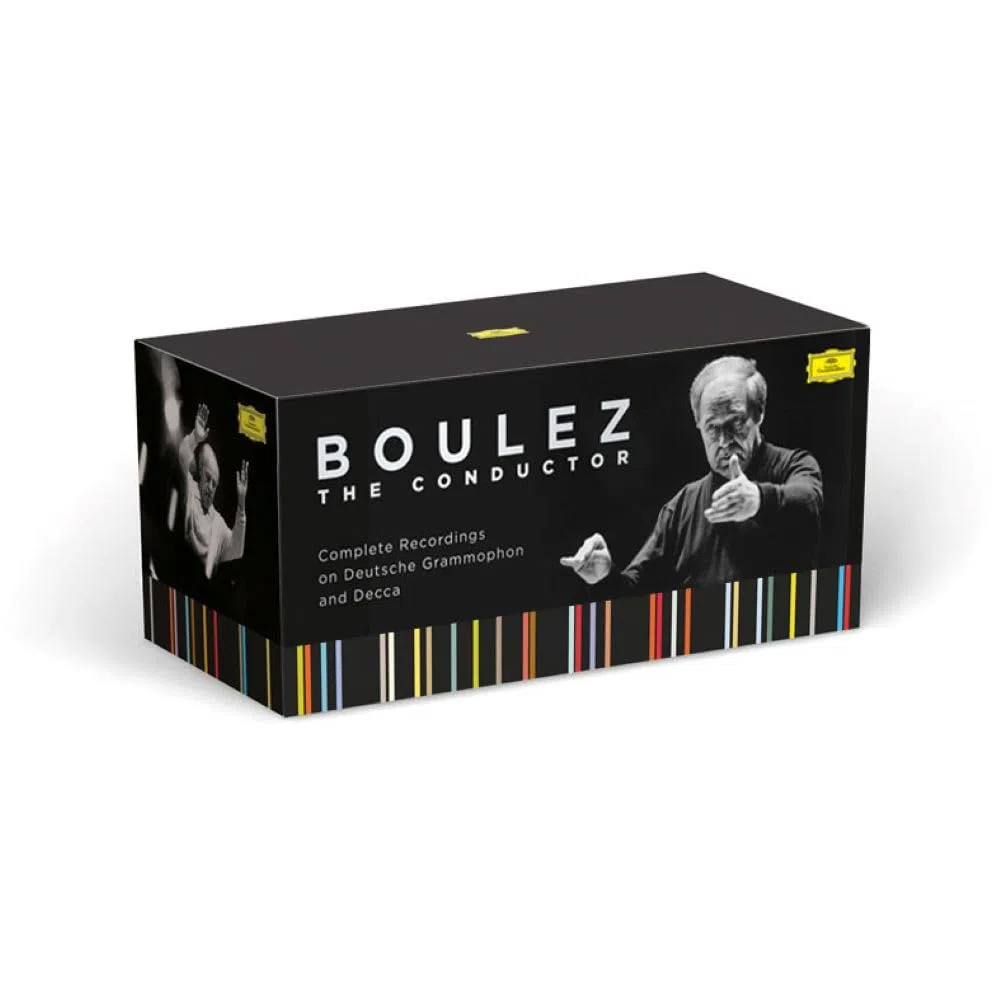 Boulez - The Conductor: Complete Recordings On Deutsche Grammophon And Decca (Box Set) (84CD +4 Blu Ray)