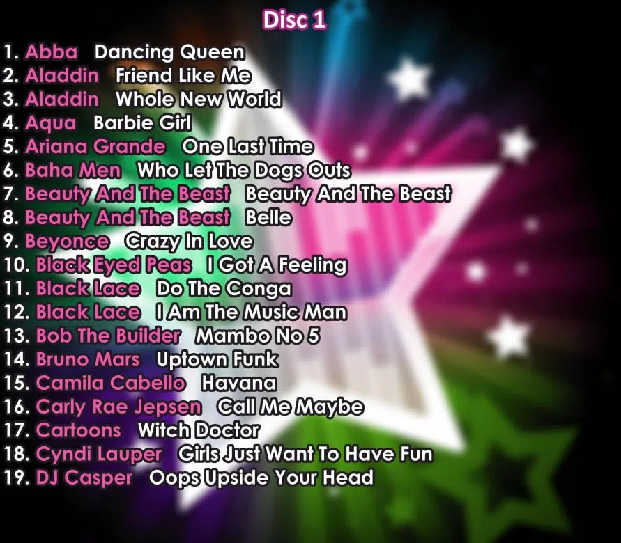 Vocal-Star Kids Karaoke CDG CD+G Disc Set - 80 Canciones 4 Discos